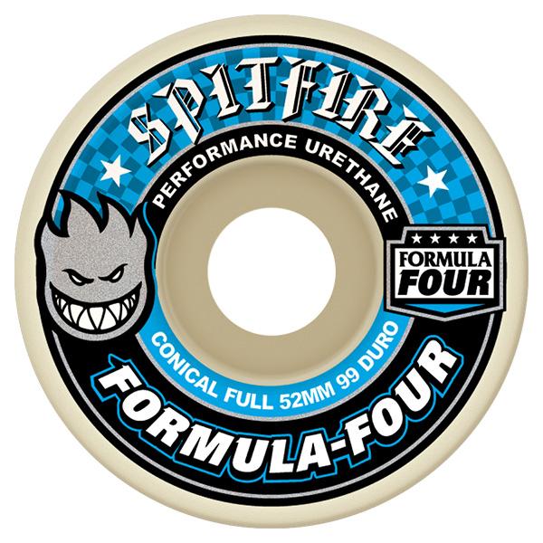 Spitfire F4 Conical Full Skateboard Wheels 54mm 99A