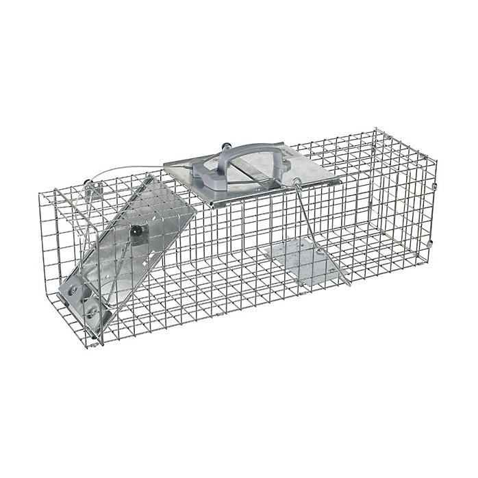 Havahart® 1084 1-Door Easy Set® Cage Trap for Rabbits, Medium, 24" x 7" x 7"