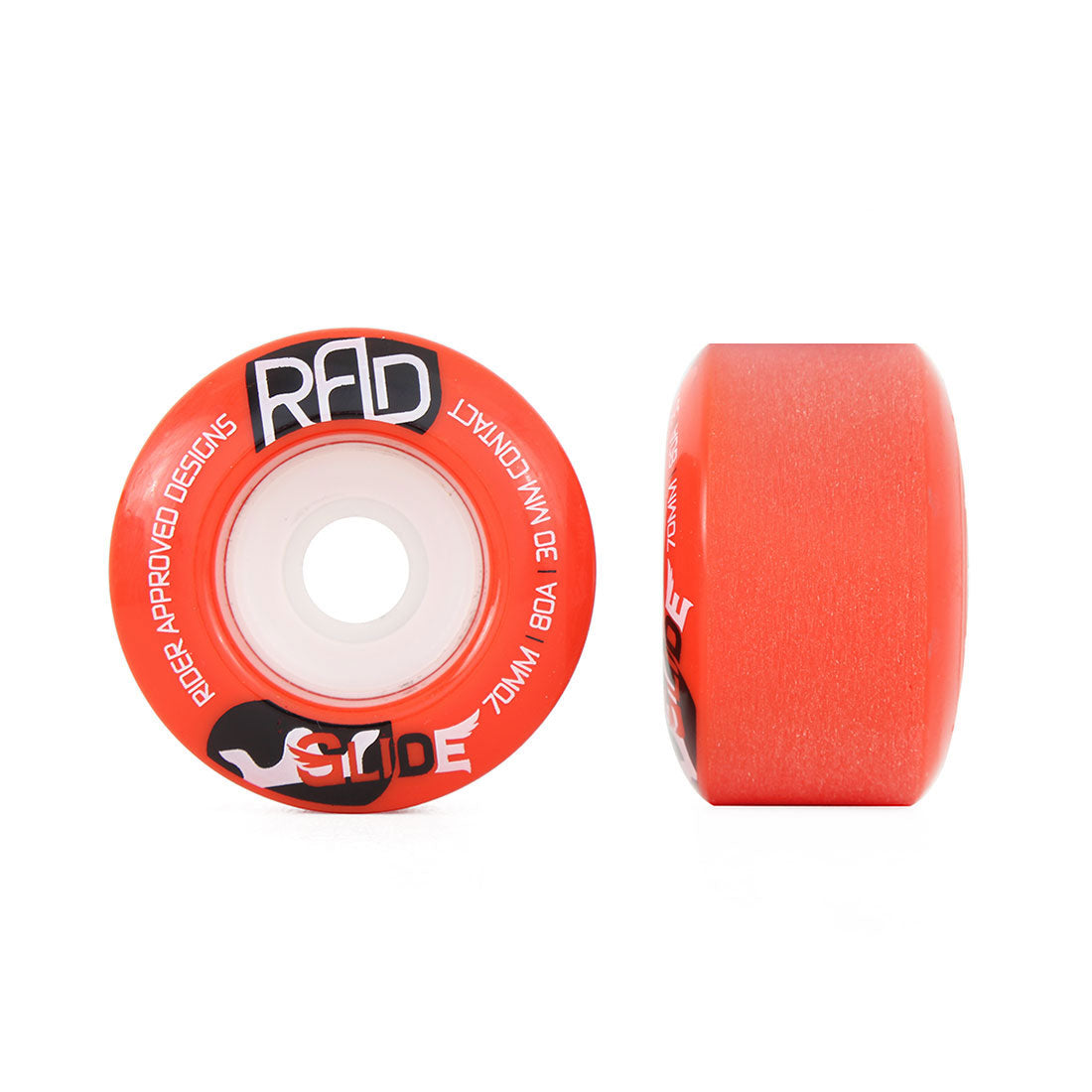 RAD Glide 70mm/80A 4pk - Red