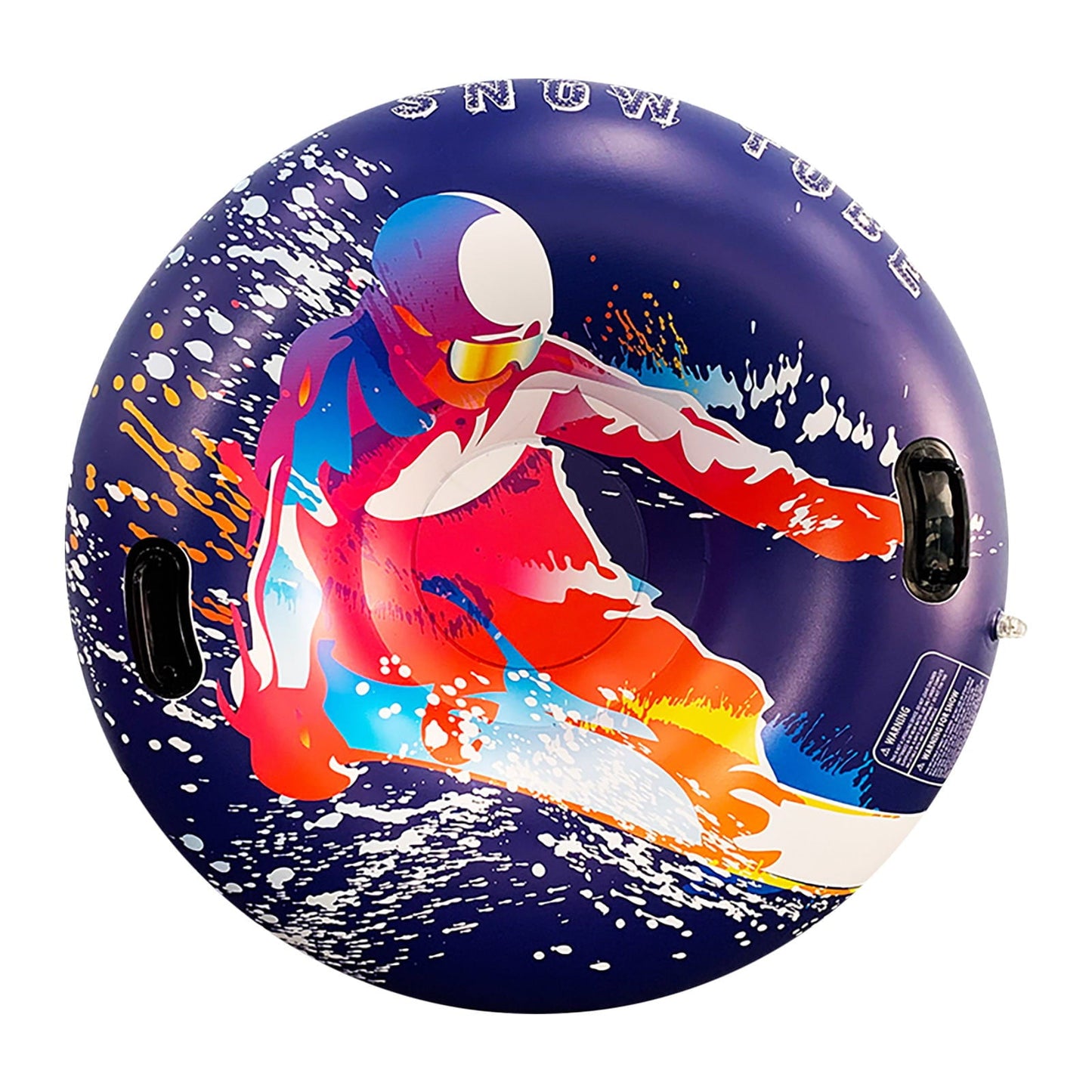 AIYUQ.U Inflatable Snow Sled For Kids And Adults Snow Waterproof Antifreeze For Winter Outdoor Winter Toy