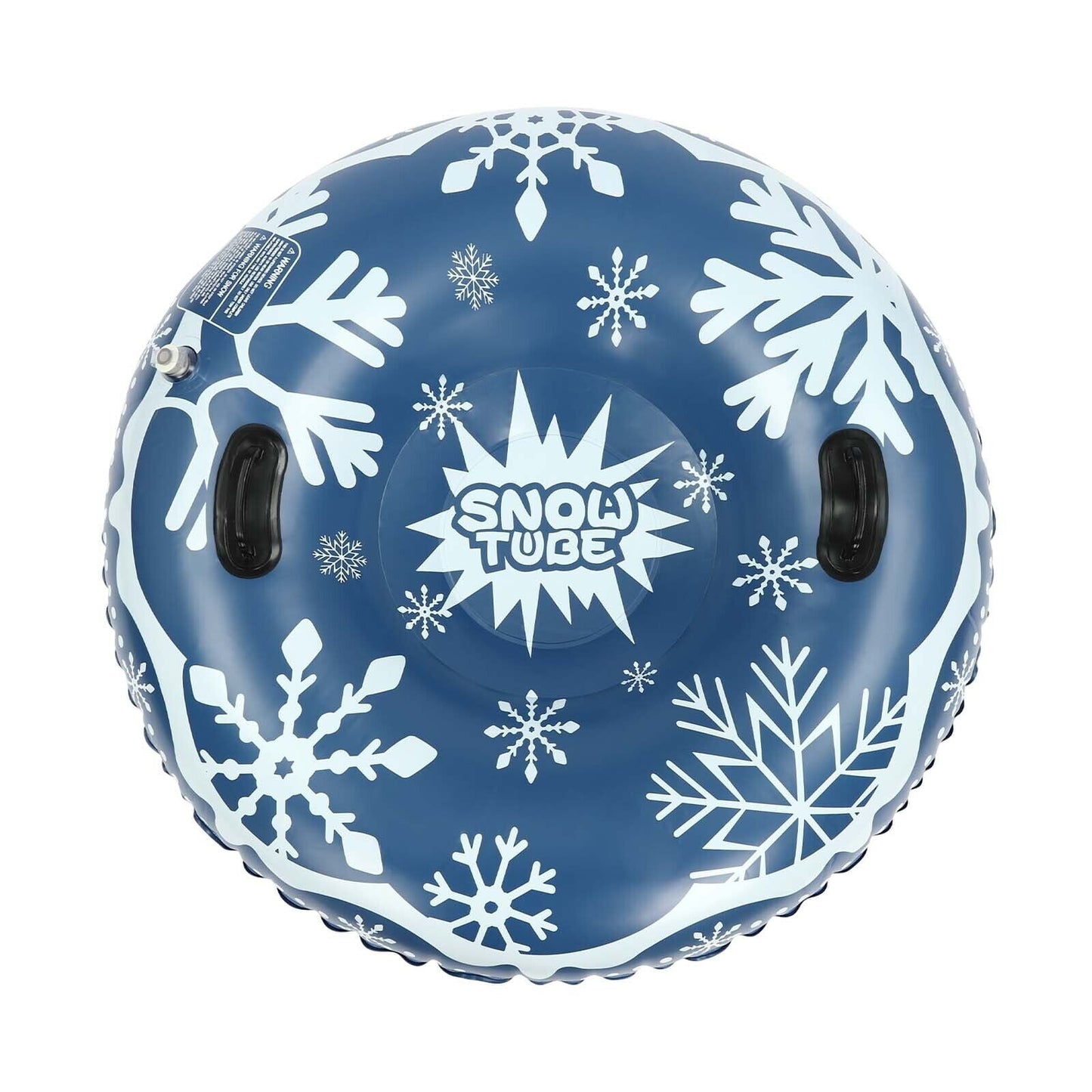 3pcs Comfortable Snow Sleds PVC Ski Circle Lawn Inflatable Sled 121.9cm/48in