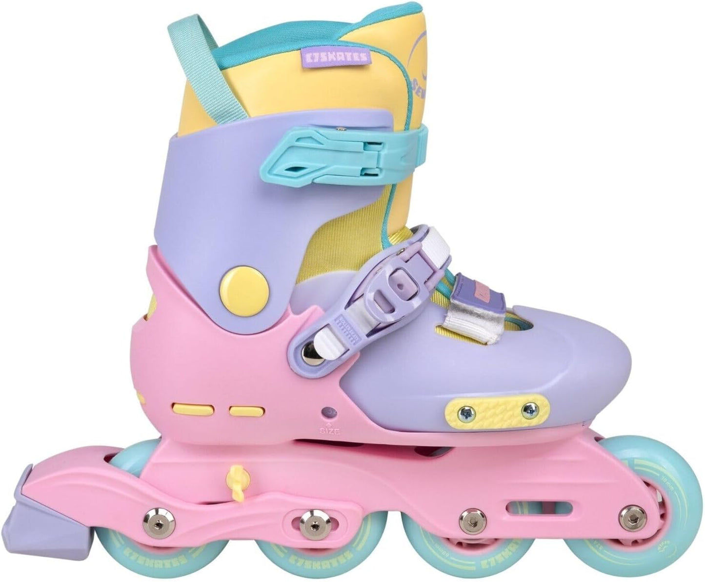 C SEVEN C7skates Nostalgic Jr. Inline Skates for Girls, Boys, and Youth