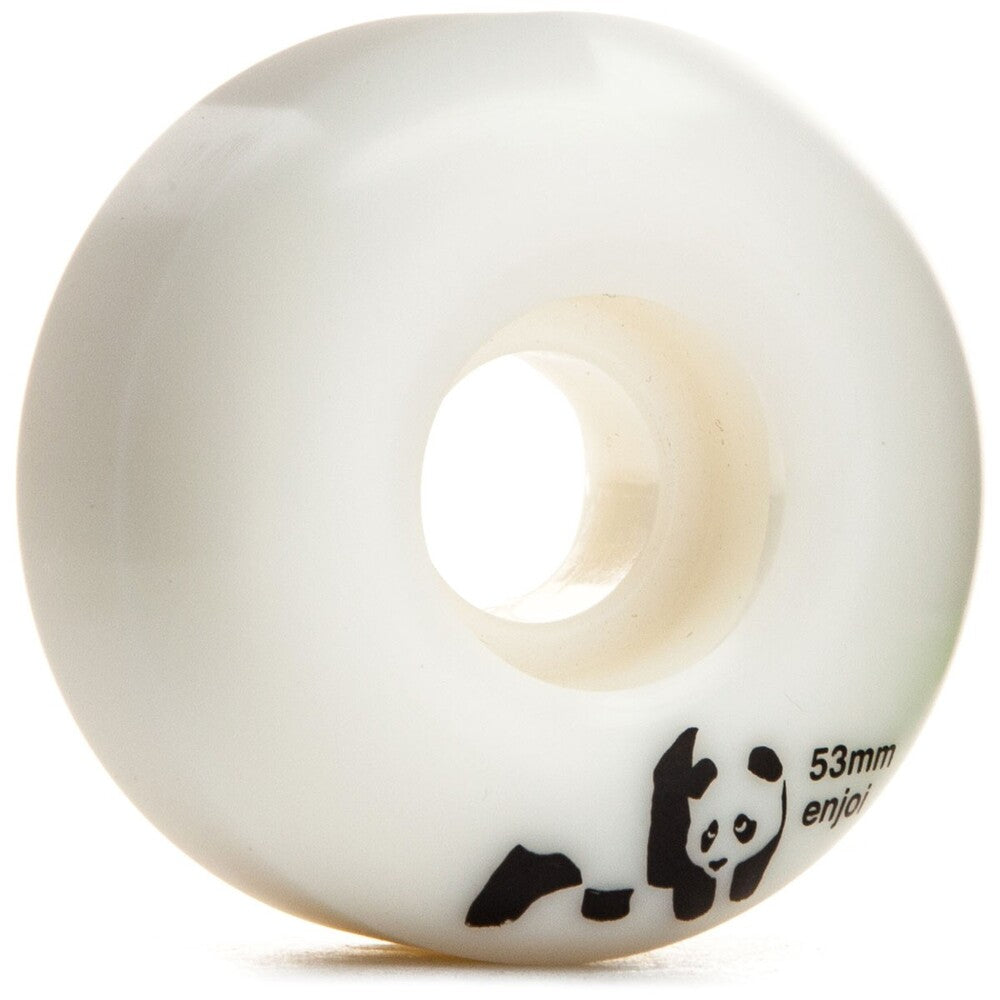 Enjoi Skateboard Wheels 99A Whitey Panda 53mm