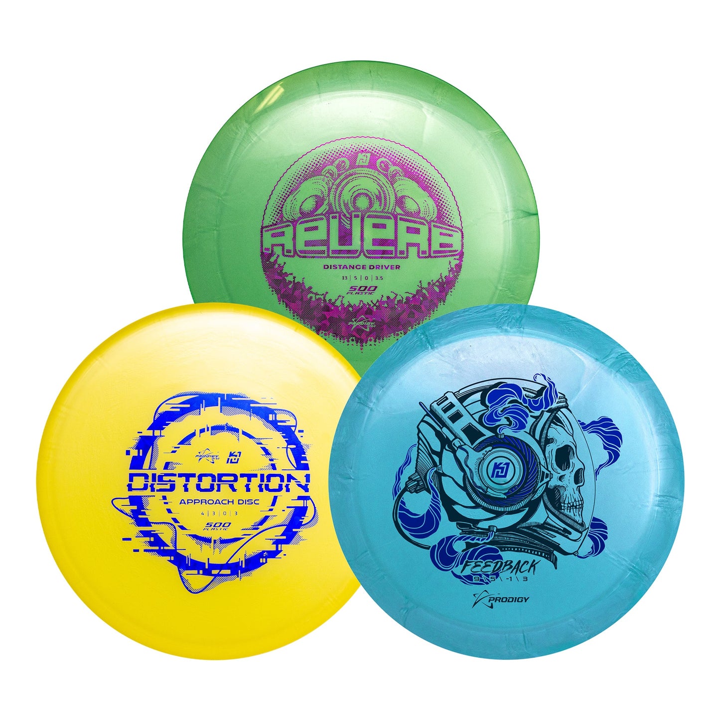 Kevin Jones Prodigy Collabs Series Set 500 Plastic - 3 Discs