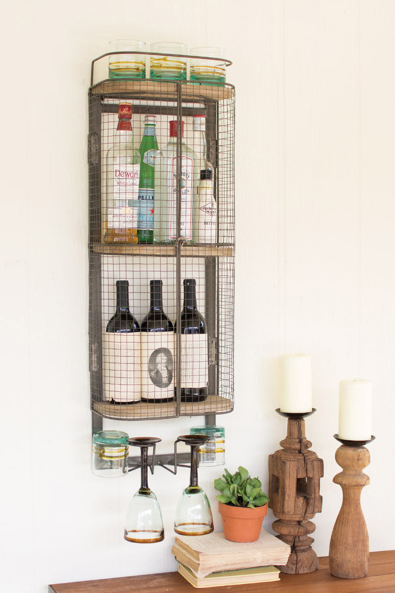 Wire Bar Storage Cabinet