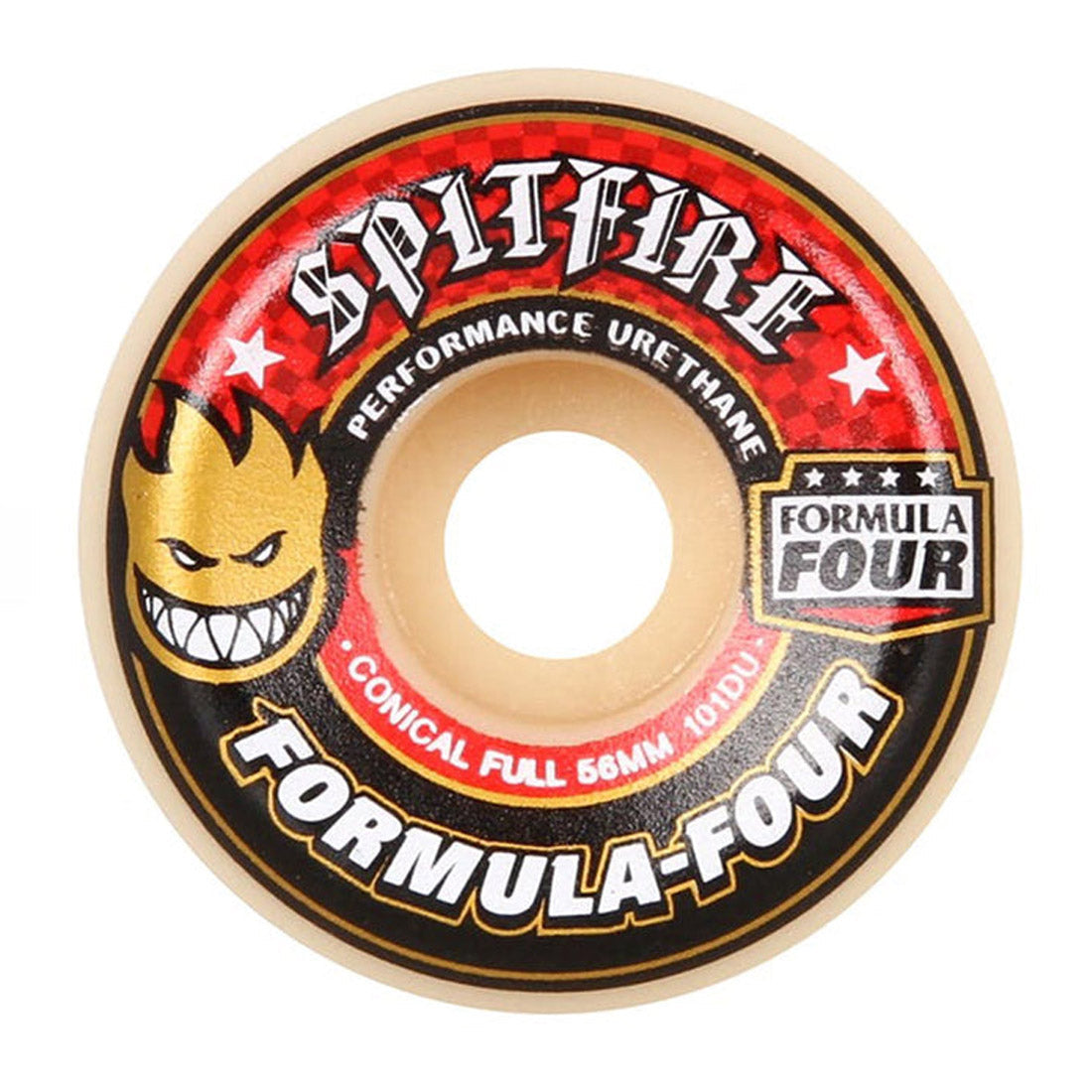 Spitfire F4 Conical Full Skateboard Wheels 56mm 101A