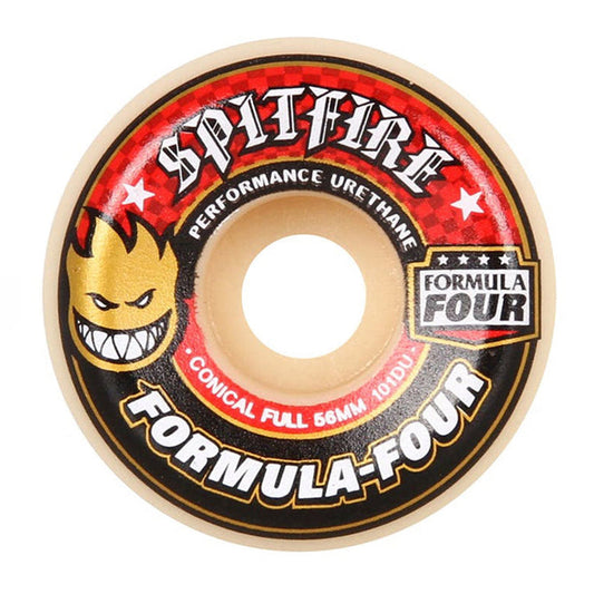 Spitfire F4 Conical Full Skateboard Wheels 56mm 101A