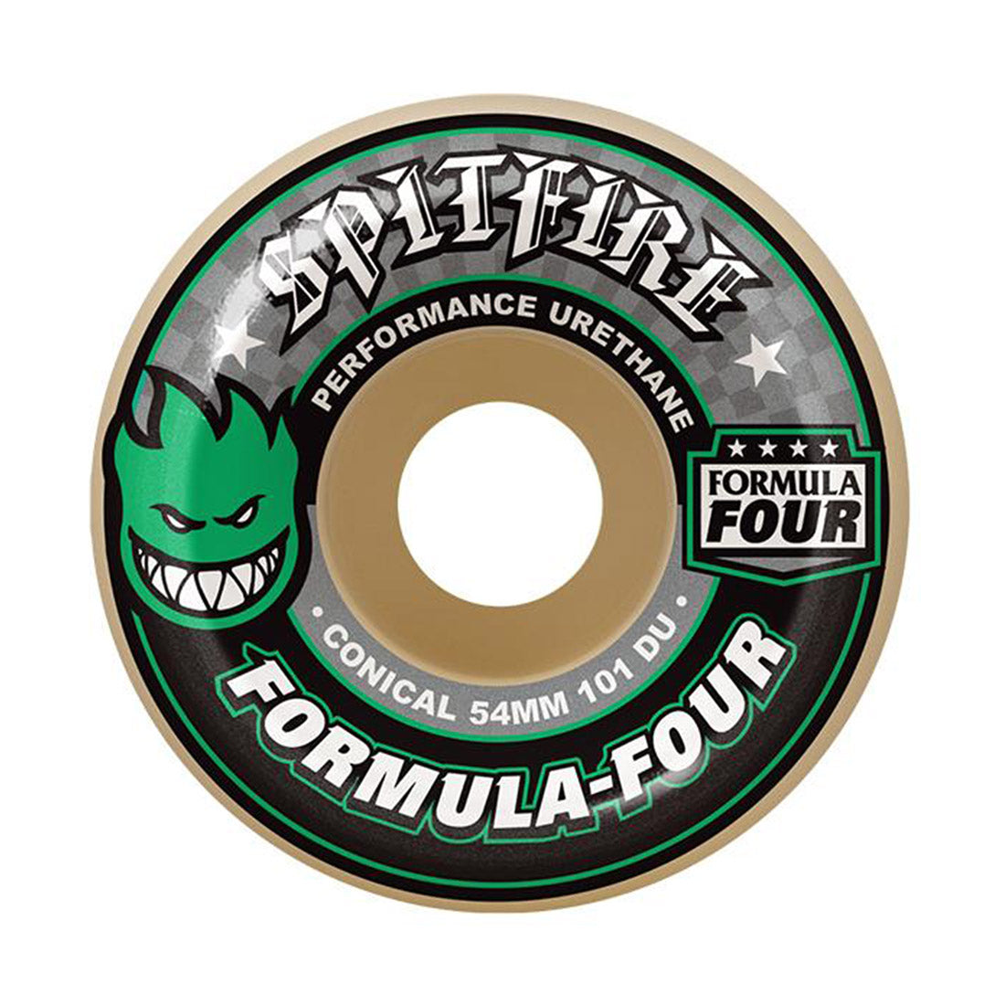 Spitfire F4 Conical Skateboard Wheels 54mm 101A