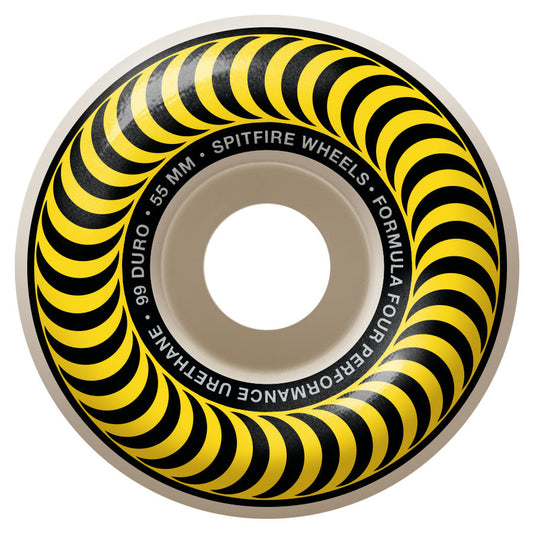 Spitfire F4 Classic Swirl Skateboard Wheels 55mm 99D
