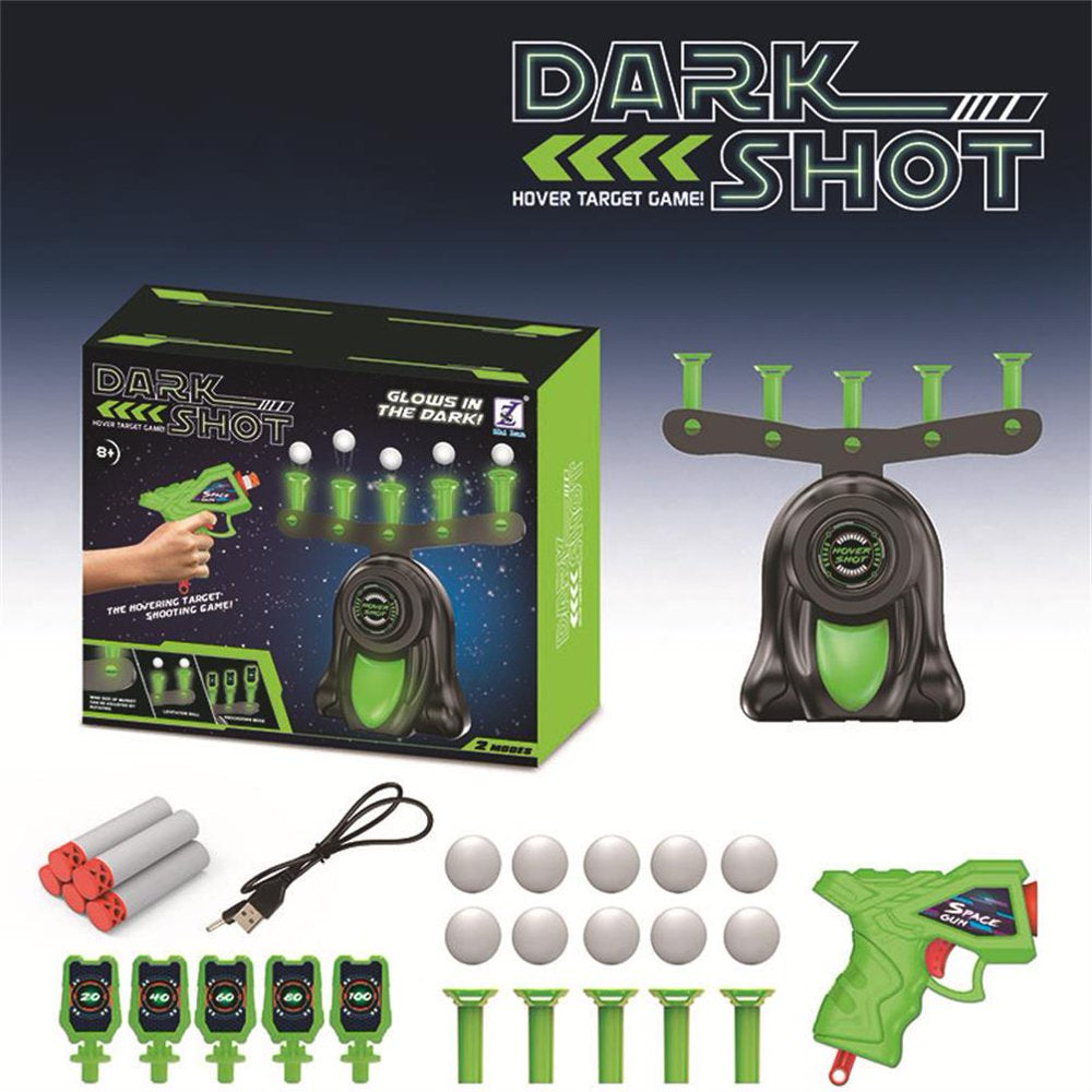 Gun Shooting Targets for Kids | Electronic Scouring Digital Targets Auto Reset Running Shooting Targets with EVA Soft Dart for 6-12 Years Boys Girls
