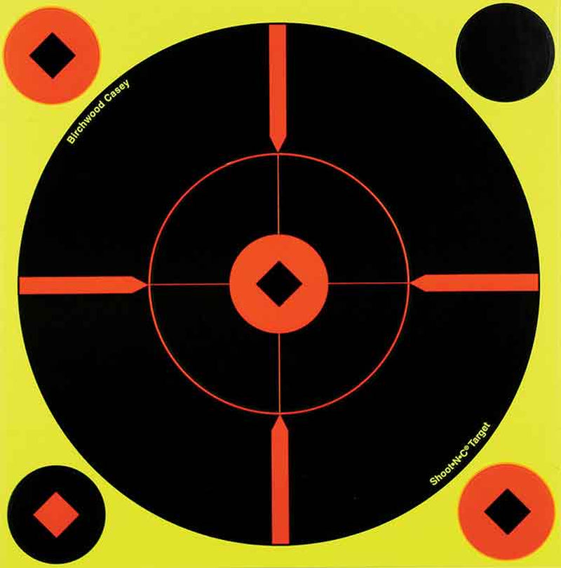 Birchwood Casey Shoot N C Self Adhesive Reactive Paper Targets 15Pk, 2.4Oz