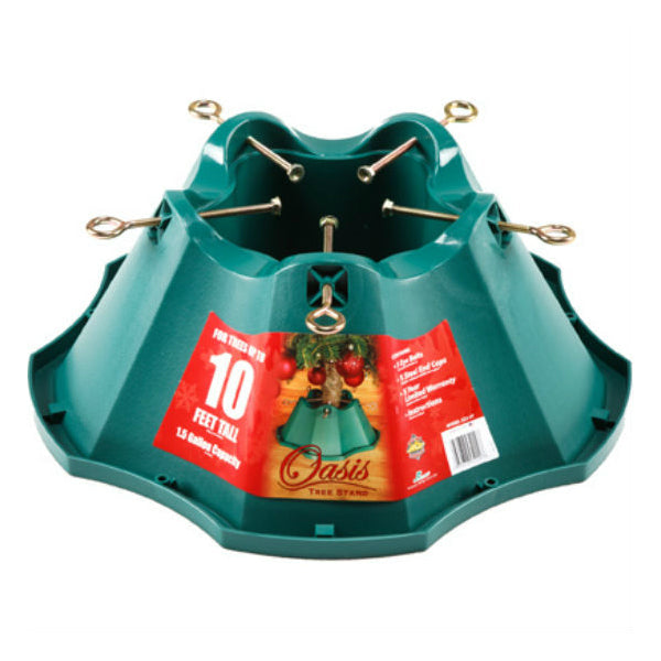 Jack-Post 522-ST Oasis Christmas Tree Stand for Trees Up To 10', 1.9-Gallon