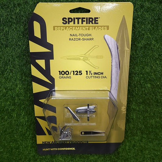 New Archery Products Spitfire 3-Blade Archery Broadheads Replacement Blades, 60-235 (Pack of 9)