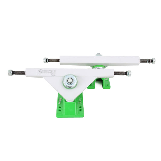 Penny Longboard Truck 10.0" Pair - White/Lime