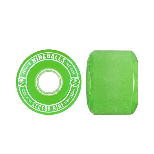 Sector 9 Nineballs 61mm 78a 4pk - Green