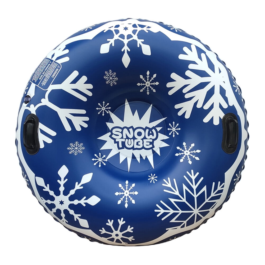 1Pc Inflatable Ski Ring Winter Christmas Snow Toy Kids Outdoor Skiing Plaything