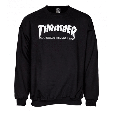 Thrasher Skateboard Magazine - Sweatshirt - Black