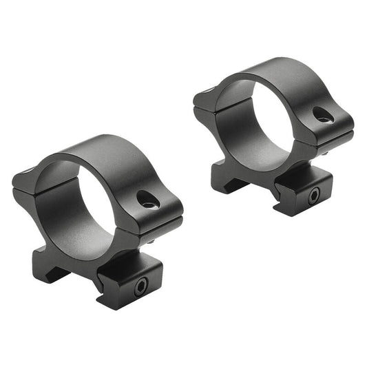 Leupold Rifleman Scope Rings Weaver or Picatinny Mount 30mm Medium Rings Aluminum Matte Black 2 Rings