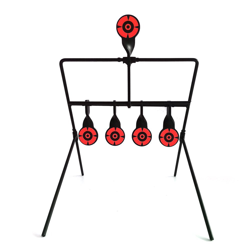 Atflbox Resetting Targets for Pellet Guns, Steel Targets for Shooting and Hunting, Rated for .177 .22 Caliber Airgun BB Gun