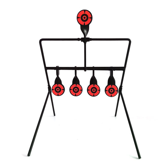 Atflbox Resetting Targets for Pellet Guns, Steel Targets for Shooting and Hunting, Rated for .177 .22 Caliber Airgun BB Gun