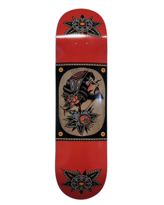 Bearded Lady - Skateboard