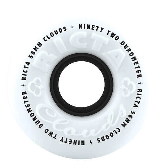 Ricta 56mm Clouds Black 92A Skateboard Wheels