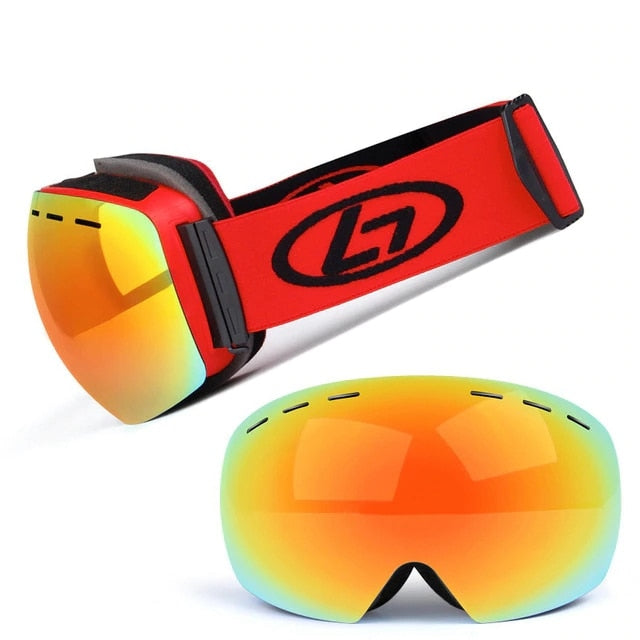 Ski Goggles Double Layer Durable