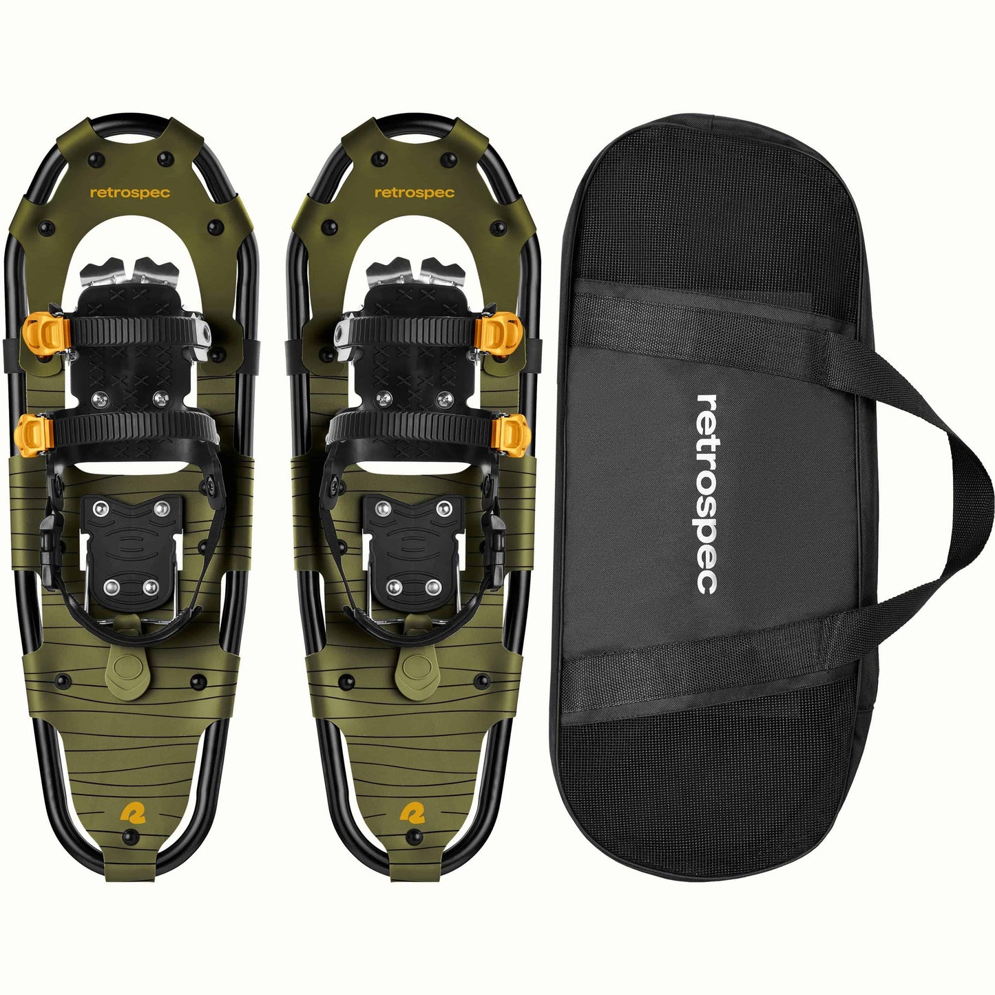 Drifter Lightweight Snowshoes | Olive 25 in (110-160lbs)