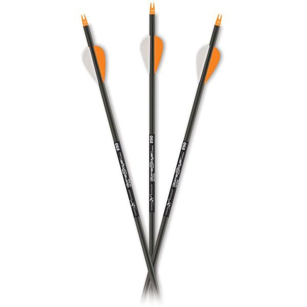 SAS Game Slayer 31" Fletched Aluminum Shafts Archery Hunting Target - 12/Pack