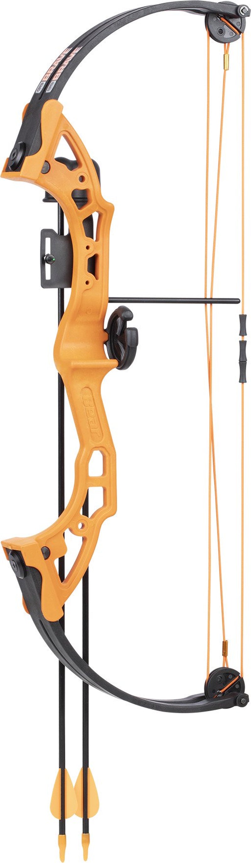 Bear Archery Brave Youth Bow Features 15 to 25 Lb. Draw Weight – Recommended for Ages 8 and up –&Nbsp;Orange