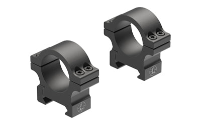 Leupold Open Range Cross-Slot Rings 1in Low Matte Black 180943