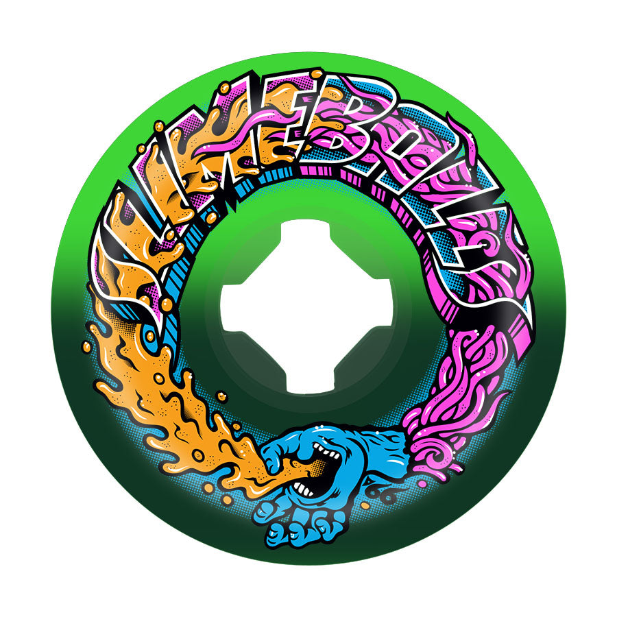 Slime Balls Speed Balls Greetings Wheels 56mm 99a Green Black