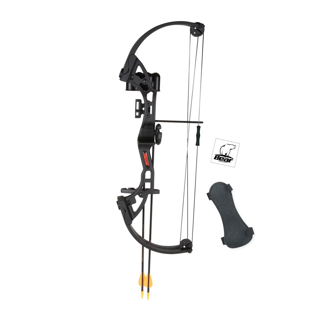 Bear Archery Brave Youth Bow Features 15 to 25 Lb. Draw Weight – Recommended for Ages 8 and up –&Nbsp;Orange