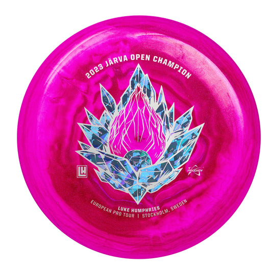 Prodigy A5 750 Spectrum Glimmer Plastic - Luke Humphries - Järva Open "Crystal Inferno" Stamp