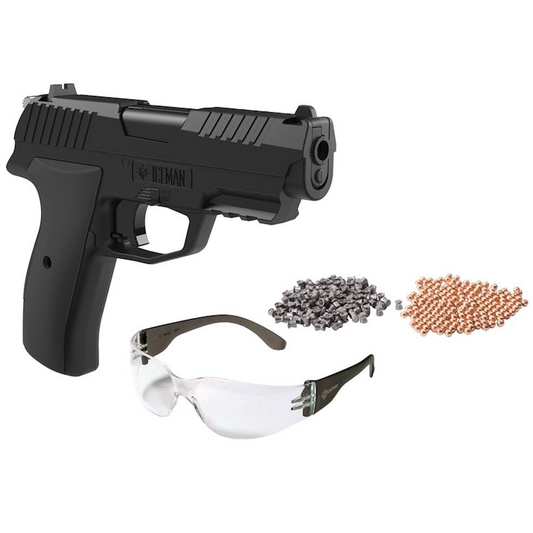 Crosman CCICE7BKT Iceman Kit CO2