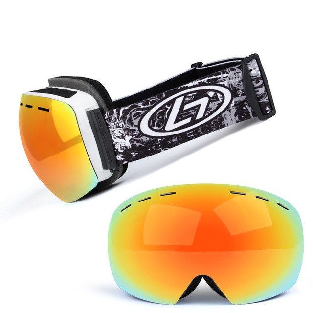 Ski Goggles Double Layer Durable