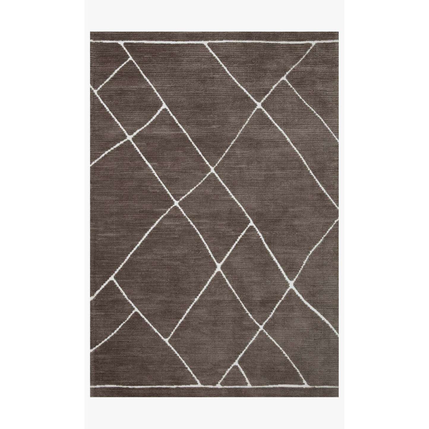 Magnolia Home Logan Mocha/White Rug