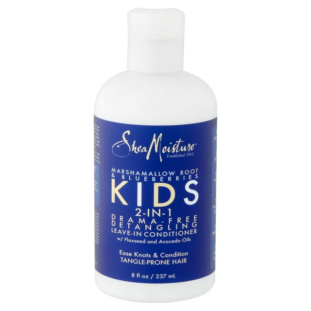 Shea Moisture - Marshmallow Root & Blueberries Kids 2 in 1 Drama free Shampoo & Conditioner - 237ml