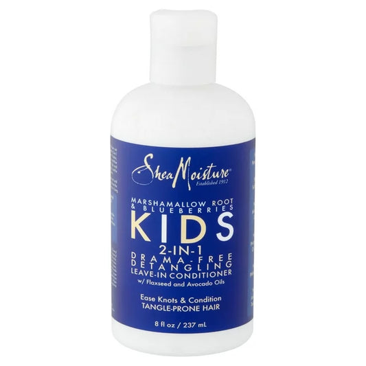 Shea Moisture - Marshmallow Root & Blueberries Kids 2 in 1 Drama free Shampoo & Conditioner - 237ml