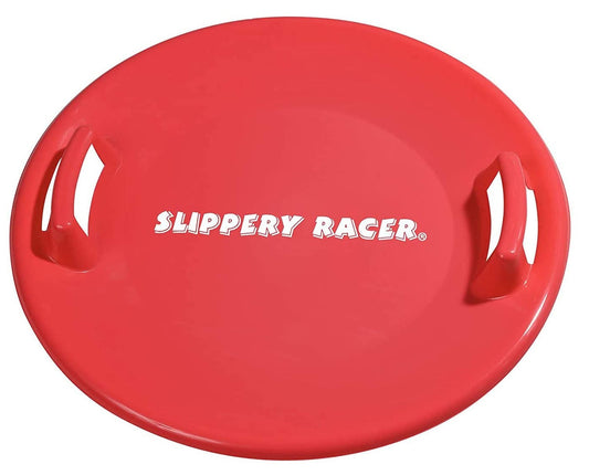 Slippery Racer SR710R Downhill Pro Saucer Disc Snow Sled, 26 Inch