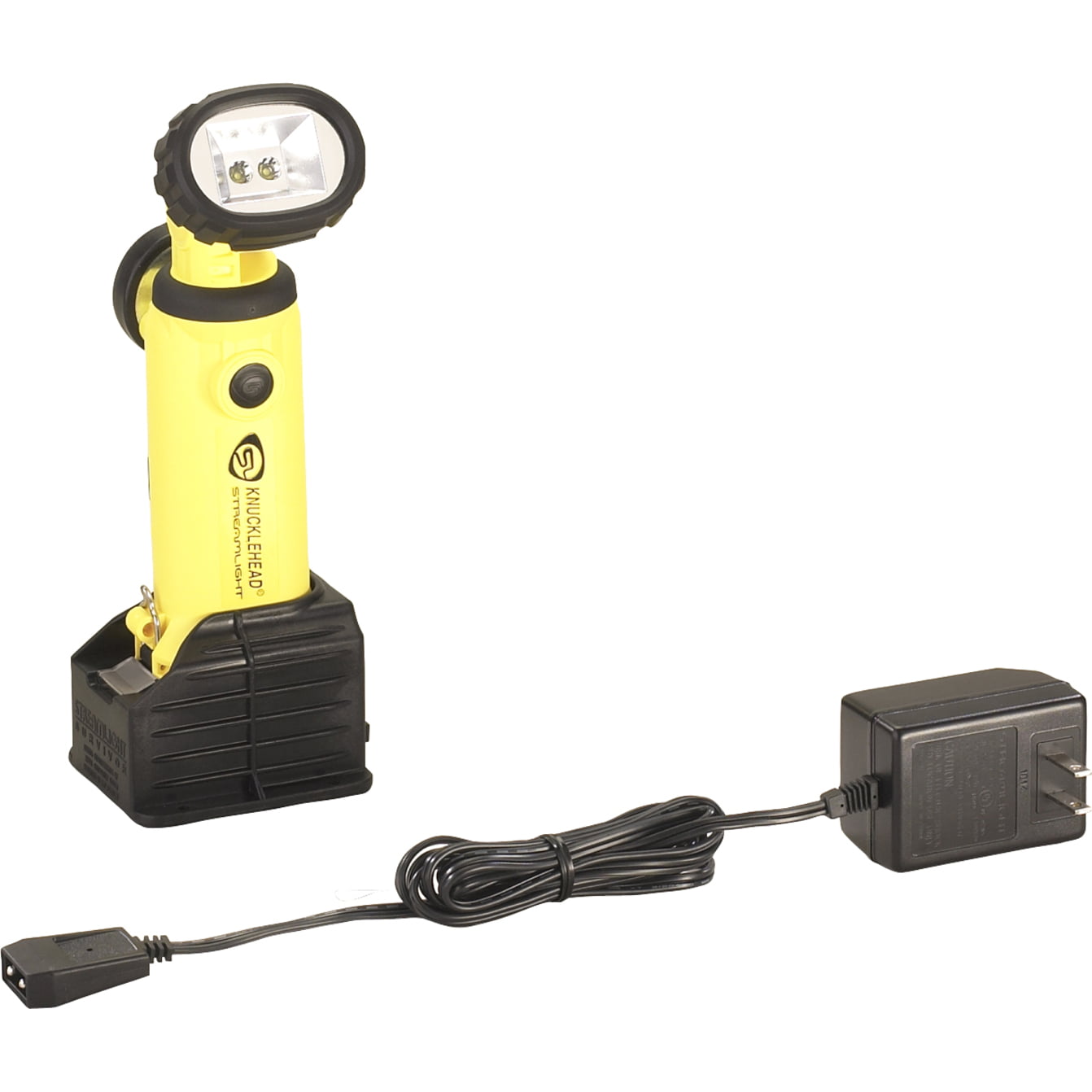 Streamlight Knucklehead Light with Charger/Holder/120V AC Cord, Yellow