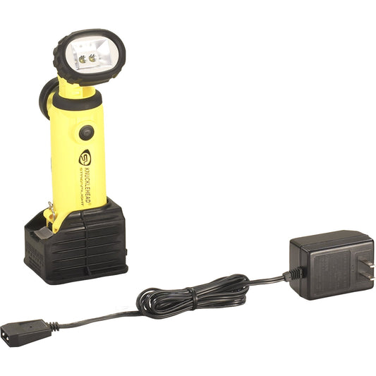 Streamlight Knucklehead Light with Charger/Holder/120V AC Cord, Yellow