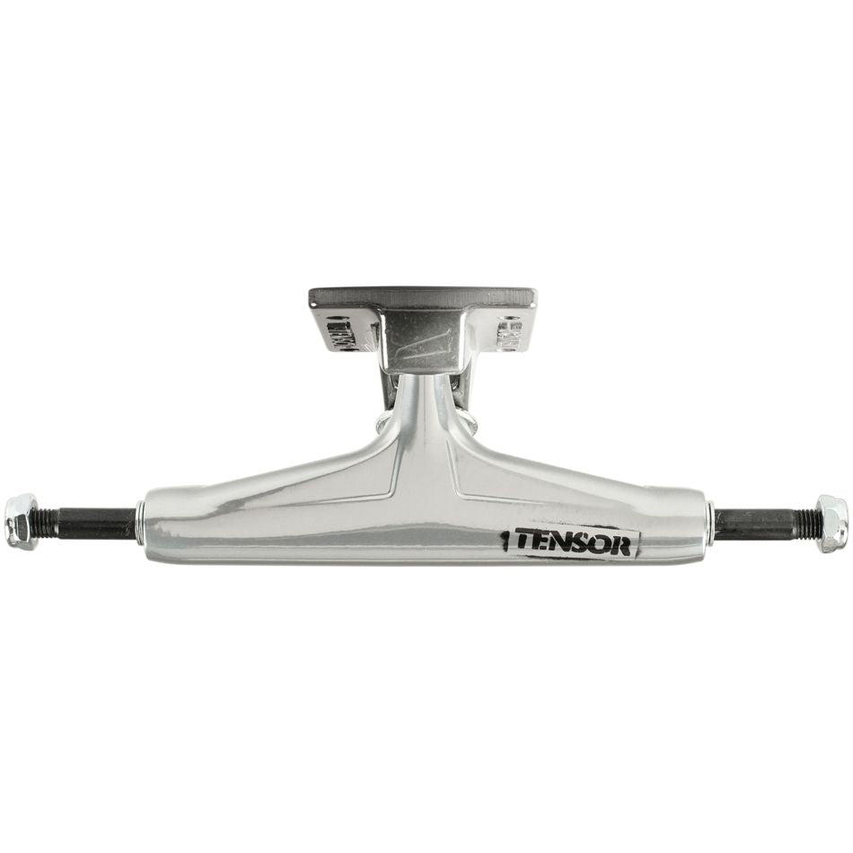 Tensor Aluminium Stencil Mirror Raw/Black Fade Skateboard Trucks