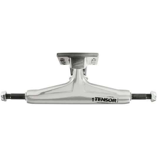 Tensor Aluminium Stencil Mirror Raw/Black Fade Skateboard Trucks