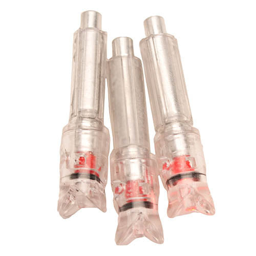 Lighted Crossbow Bolt Nock,3 Pk, .285"ID - GhillieSuitShop