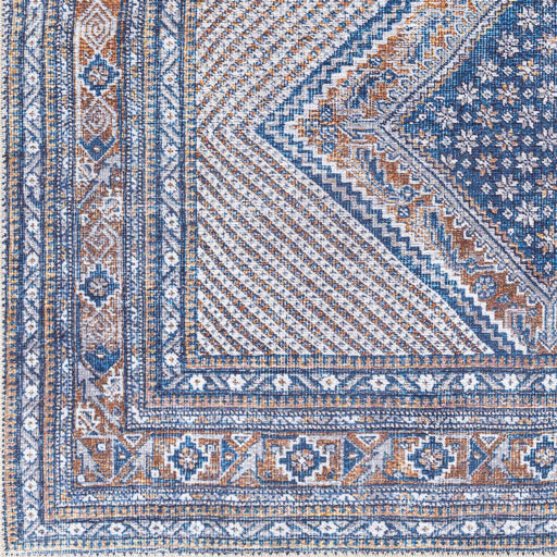 Amelie Rug - AML2323 - Navy/Wheat