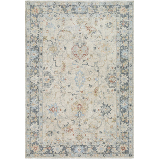 Avellino AVL-2309 Rug-  Beige, Blue, Gray