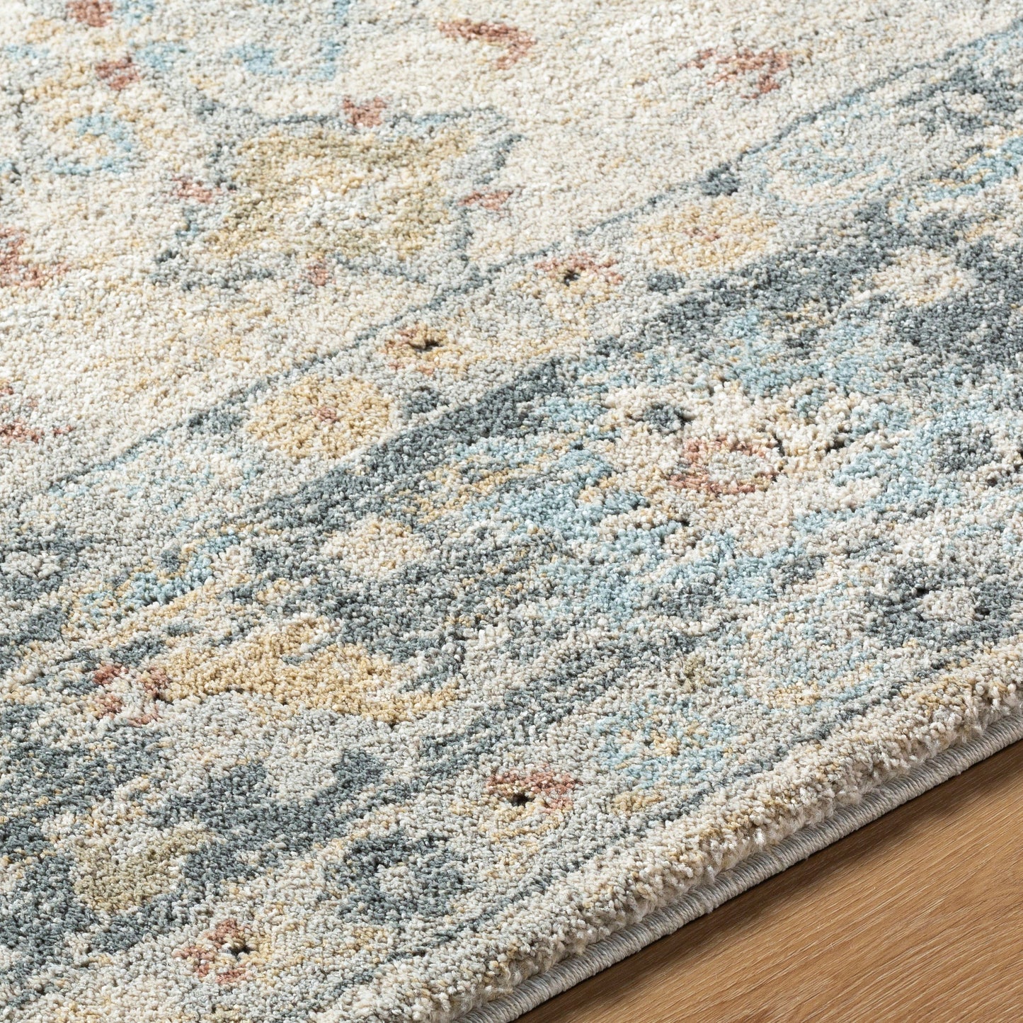 Avellino AVL-2309 Rug-  Beige, Blue, Gray