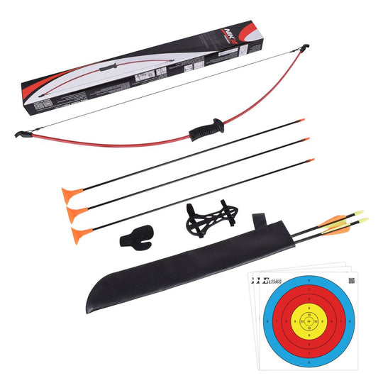 Youth Recurve Bow and Arrows Set Children Junior Archery Training Kids Toy Teams Game Gift