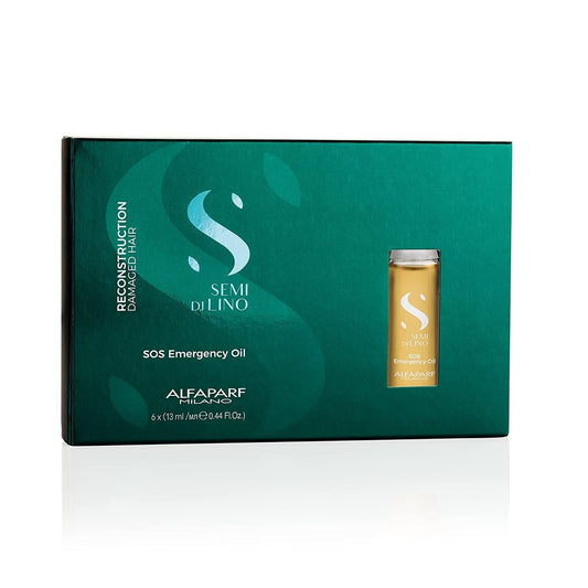 Semi Di Lino Reconstruction Reparative SOS Emergency Oil | For Damaged Hair
